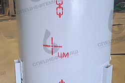 Напорный бак 0,7 м3 для системы пенного пожаротушения