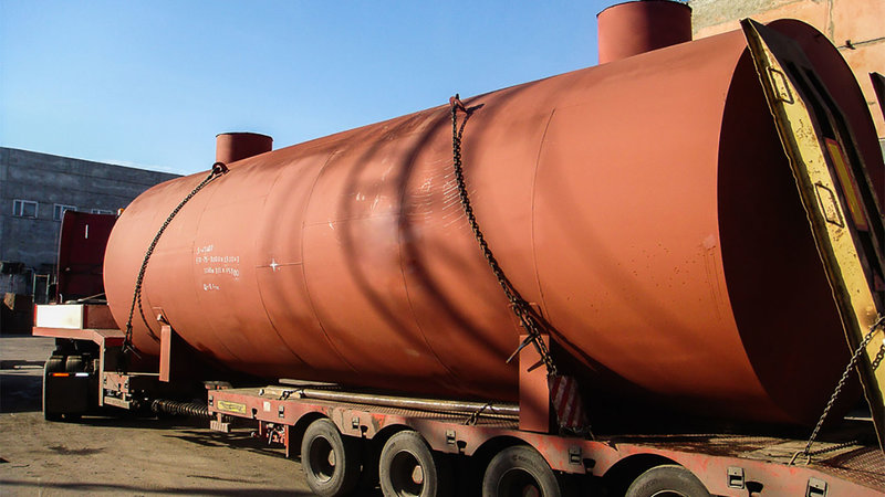 Отгрузка резервуара РГС-100