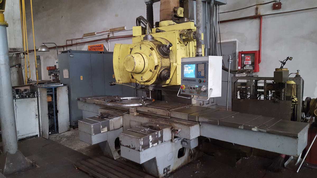 Сверлильный станок на производстве ООО "НПО "Спецнефтемаш"